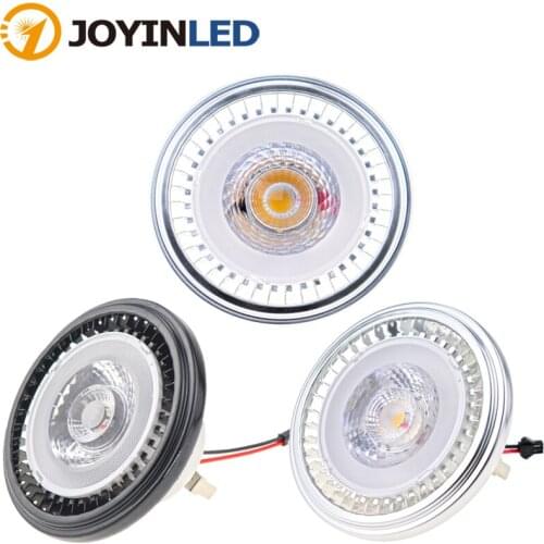 Hot Selling 7W AR111 LED Spotlight Warm Cool White Embedded LED Bulb Light COB QR111 G53 GU10 LED Ceiling Lamp DC12V AC85-265V