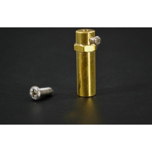 1pcs Copper Coupling/Hub For 48mm Mecanum Wheel Column Supporting 48MM Steel Omni Wheel /Coupling/Universal Hubs Connector DIY