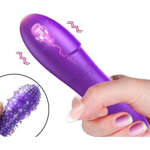 Powerful G-Spot Vibrator for Woman Vagina Clitoris Stimulator Anal Toy Massager Bullet Vibrator Vibration Sleeve Adult Sex Toys