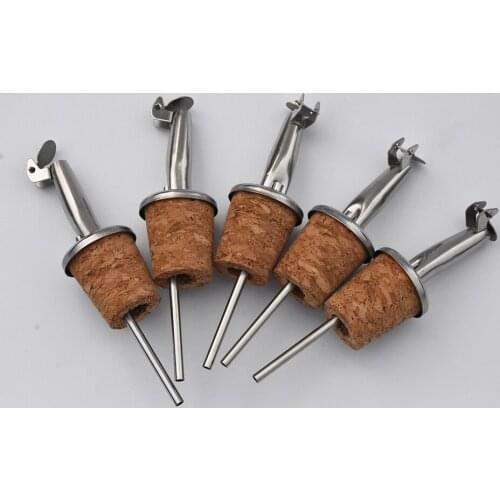 NEW FREE SHIPPING 10pcs /lot cork Wine pourer / oliver oil pourer food grade high quality