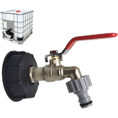 Wholesale IBC Tote Tank Food Grade Drain Adapter 1/2 Garden Hose Faucet Water Tank Hose Connector Replacement