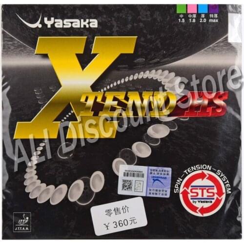 Original Yasaka Xtend Hs Table Tennis Rubber Inner Ping Pong Racket Rubber Pimples In