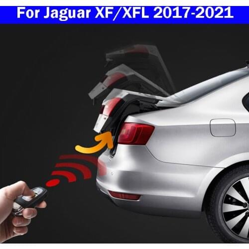 Trunk Opening For Jaguar XF/XFL 2017-2021 Car Tail box Foot kick Sensor Intelligent Tail Gate Lift Electric Tailgate
