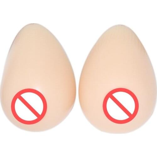Silicone Artificial Breasts 400-1600g/pair for Shemale Cross Dresser Transgender False Boobs Fake Breast Costume