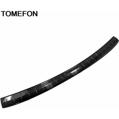 TOMMEFON For Honda HR-V HRV Vezel 2019 Rear Trunk Bumper Tail Door Protect Step Panel Sill Plate Cover Trim Accessories SS