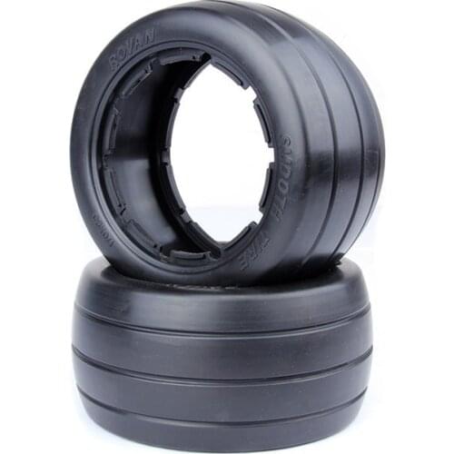Rear slick tire on road tyre for 1/5 scale HPI Rovan Baja 5B King motor