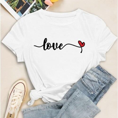 2021 Summer New Casual Women T-Shirt Short Sleeve Letter Printed Harajuku Slim Fit Tee shirt Tops Ladies Daily Basic Tshirt D30