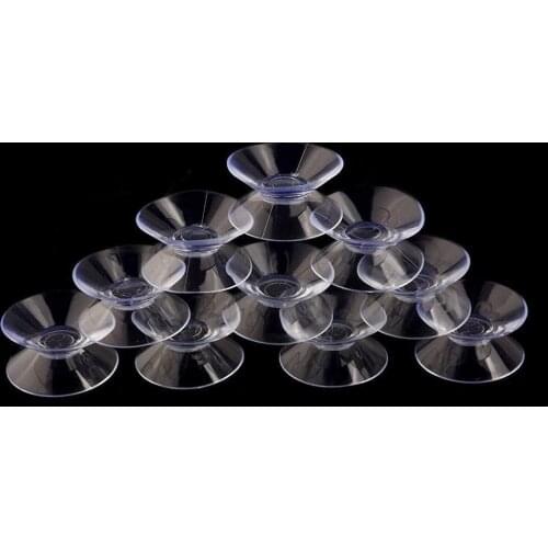 10PCS Double Sided Suction Cup - Sucker Pads For Glass, Plastic Suction Cup Pvc Plastic Small Suction Cup Without Trace
