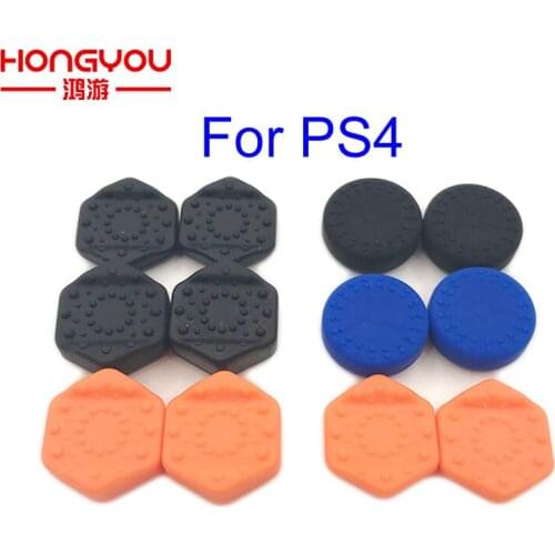 200pcs Game Accessory Protect Cover Silicone Thumb Stick Grip Caps for PS4 PS3 for Xbox 360 Game Controllers