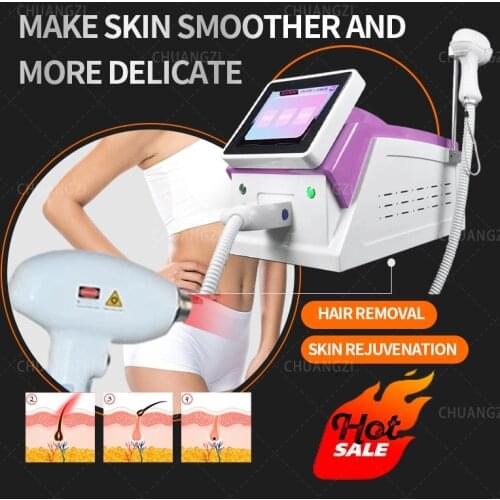 Best new product 808nm diode laser hair removal machine for light hair removal and skin rejuvenation