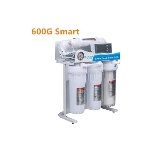 400/600gpd Water Purifier Reverse Osmosis System Pure Water Machine Reverse Osmosis Water Filter Automatic Flush Aquarium System