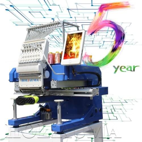 Cheap cost single head 15 colors computer embroidery machine with high quality price of US Market
