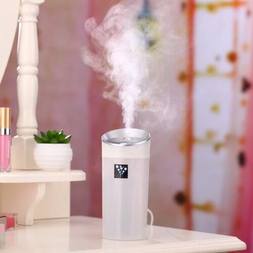 2x Small O Anion Mist Maker Room Freshener Home SPA Office Supply Decoration PICK White