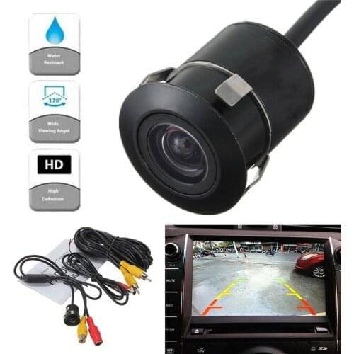 170 Degree Car Rear View Camera Reverse Backup Parking Waterproof Night Vision CCD Auto Backup Monitor Universal