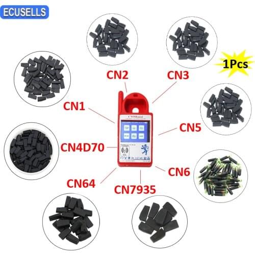 CN1 CN2 CN3 CN5 CN6 CN64 CN7935 CN4D70 Car Key Chip Copy 4C 4D 46 G 48 4D64 Chip for CN900 / ND900 MINI Key Programmer