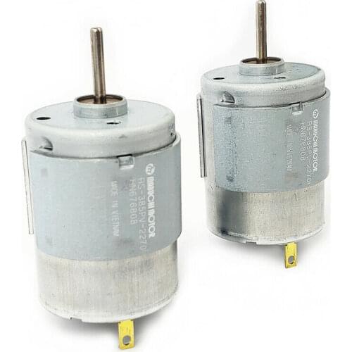 1PC MAMABUCHI RS-385PV-2270 DC 12V 18V 24V 20000RPM High Speed Micro Round 30mm Electric Motor 2.3mm Shaft DIY Hobby Toy Model