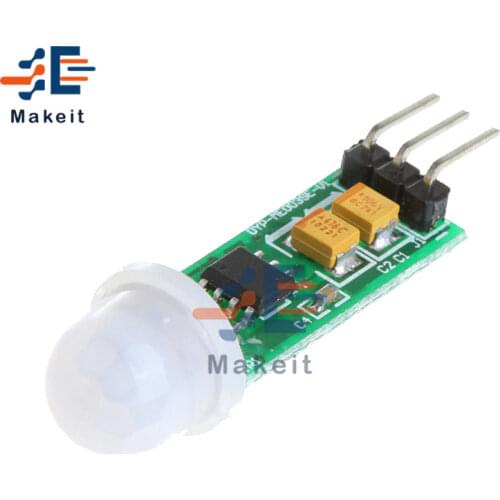 HC-SR505 Infrared PIR Motion Sensor Human Body Sensor Switch Mini Sensing Mode Precise Infrared Detector Module for Arduino