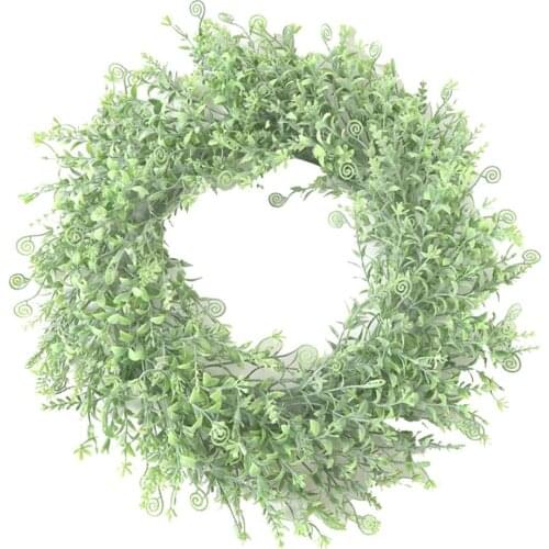 Artificial Sweet Poatato Leaf Wreaths Faux Garland Foliage Wedding