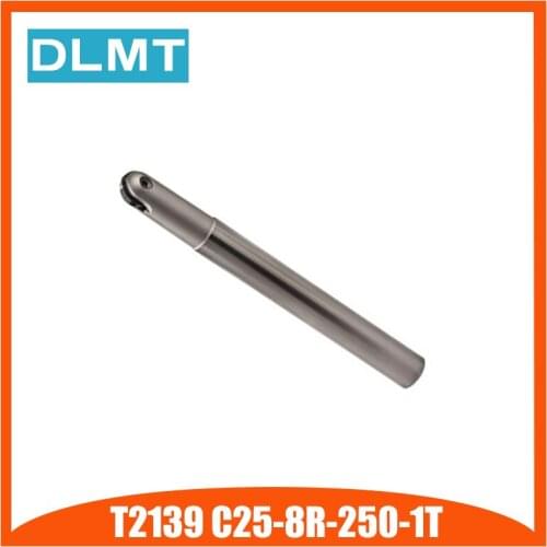 T2139 C25 8R 250 1T Ball End Mill Tool Holder carbide inserts Milling Machine CNC Lathe Machine Turning Tools