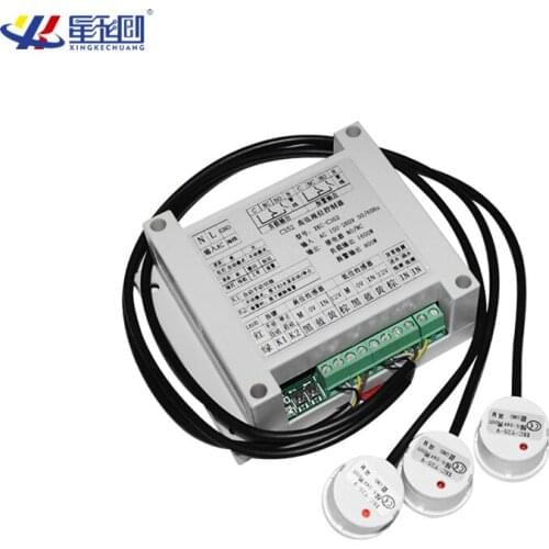 High and Low Level Controller C352 Tank Float Switch Valve PLC Relay Water Level Sensor with 1/2/3 Non-contact Sensor Module