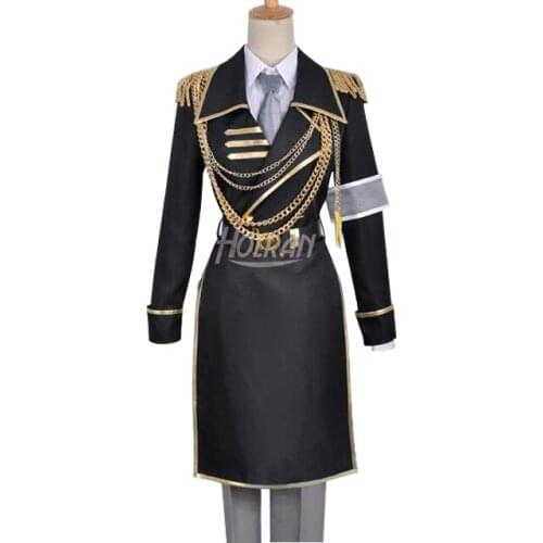 K Project GoHands Kuroh Yatogami Military uniform coat shirt pants hat set cosplay costume