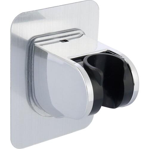 Strong Self-adhesive Wall Mount Holder Adjustable Hand Shower Head Bracket Bathroom Accessory