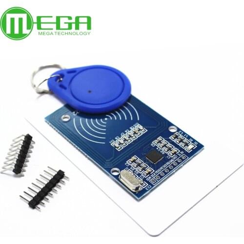 MFRC-522 RC522 RFID module RF IC card inductive module with free S50 Fudan card key chain for arduino