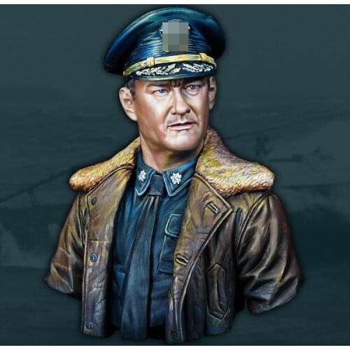 1/10 Resin Model bust GK he Captain on Atlantic Gap Historical figures Unassembled and unpainted kit