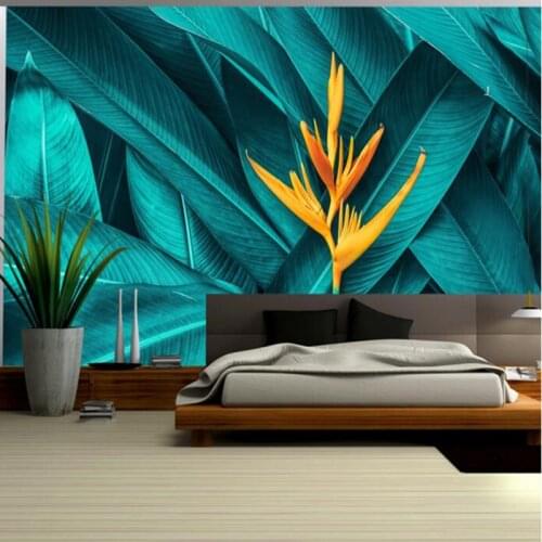 Tree Wallpaper Mural Tropical Rain Forest Plant New Wallpaper Sitting Room Furniture Boys Bedroom Wallpaper Home Decor Ideas