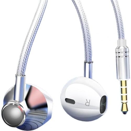 3.5mm In-ear Earphone Gaming Headset Noise Isolating Gamer Earbuds Deep Bass Headphone for Xiaomi Samsung Tablet Phone kulaklık