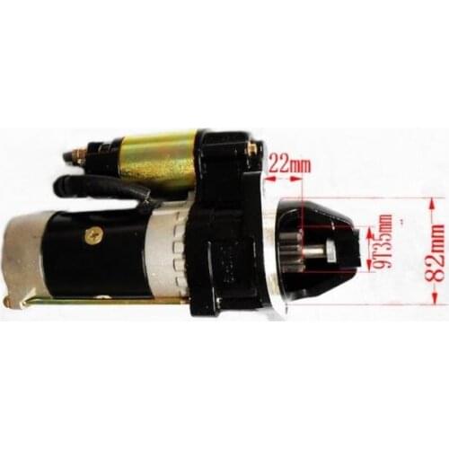NEW HNROCK 24V 9T 4.5KW STARTER QDJ2519A-P FOR YANGCHAI YZ4105