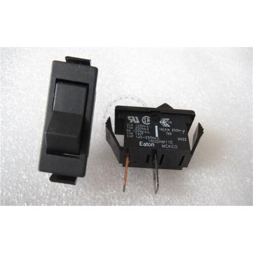 Original new 100% 1600HM11E rocker switch 2pin 2gear warping switch power switch 16A250V