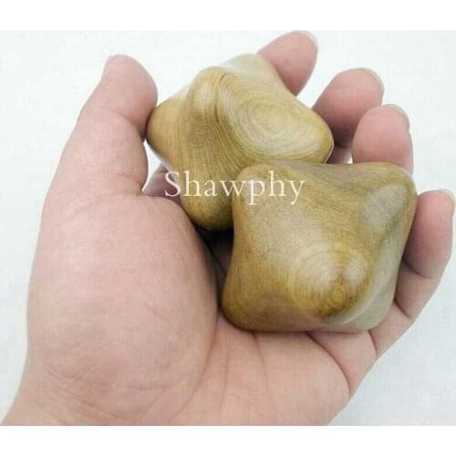 Hand acupoint massage device hand wood ball massage Health Care Ball Handball