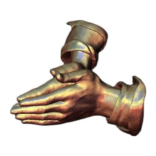 Hands CNC Router relief model STL format 3D model artcam type3 cnc engraving M227