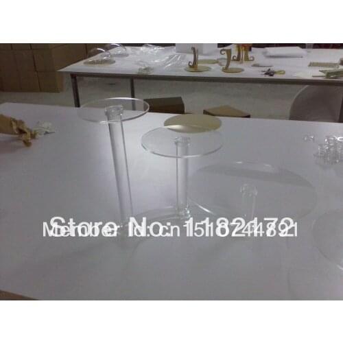 Wedding decoration 3 Tier hot sell unique Layout Beautiful Acrylic Cupcake Stand Party / Wedding / Festival Supplies