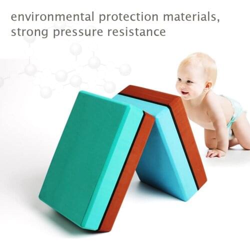 Gym Fitness EVA Yoga Block Foam Block Brick Yoga Pillow For Yoga Pilates Meditation Exercise Workout Training Equipment
