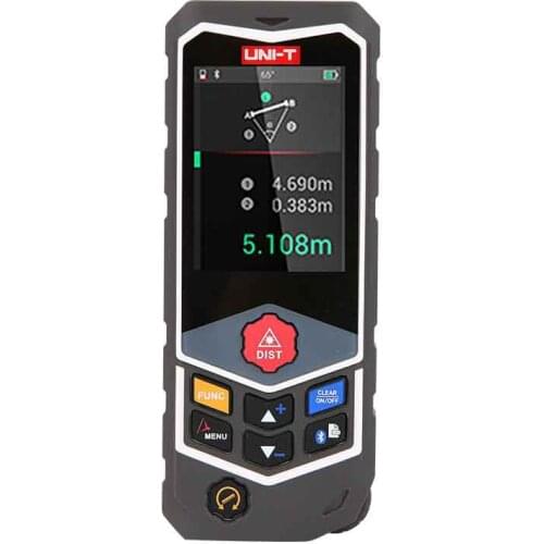UNI-T LM80D PRO/LM120D PRO Laser Distance Meter Wheel Type Range Finder Laser Electronic Ruler / Voice Reading with Bluetooth