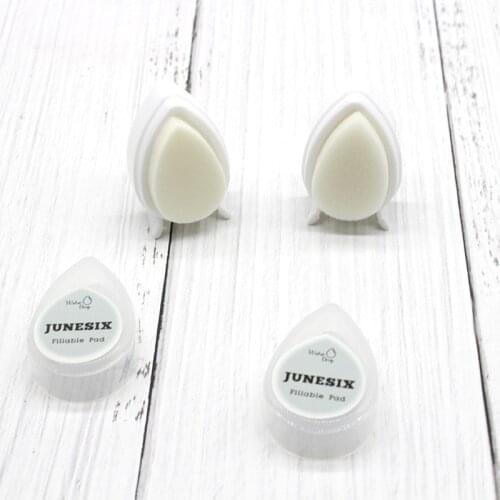 10pcs/lot Fillable Droplets Ink Pad Ink pad stamp pad For DIY scrapbooking Photo Album Decoration