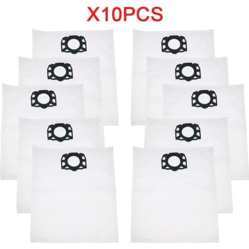 10PCS of filter bags for Karcher MV4 MV5 MV6 WD4 WD5 WD6 Karcher WD4000 to WD5999 replacement for part#2.863-006.0