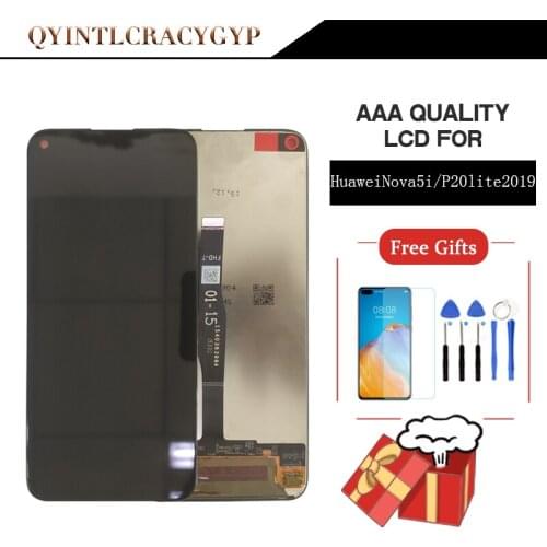 2310*1080 AAA Quality LCD For HUAWEI Nova5i Lcd With Frame Display Screen For HUAWEI P20 Lite 2019 Screen Nova 6 SE LCD Screen