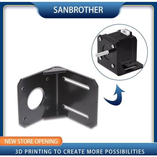 NEMA 17 Steppr Motor Accessories Bracket Support Mounting L Type Bracket Mount 42 Stepping Stepper Motor Nema17 Motor Holder