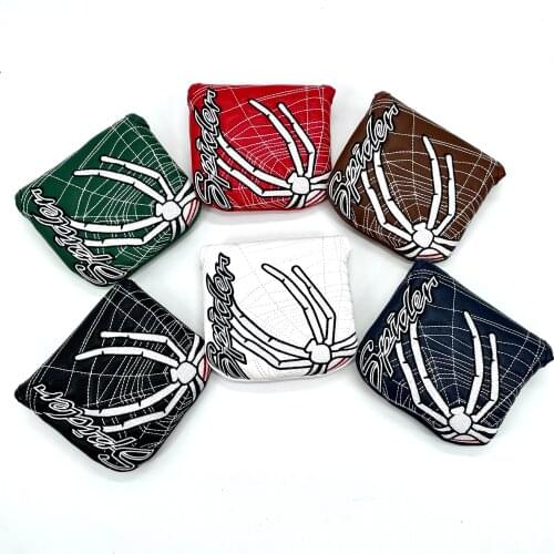 Golf Mallet Putter Spider Headcover with Hoop&Loop Closure for Taylormade MySpider X ,Spider X ,Spider S Putter,(Magnetic Closu)