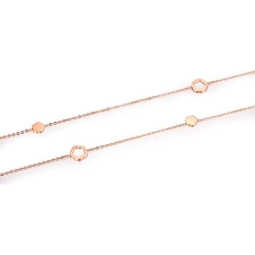 ZOCAI Brand 18K Gold Plated Long Necklace Tassel Choker Jewelry Accessories Wedding Birthday for Girl Gift X80148T