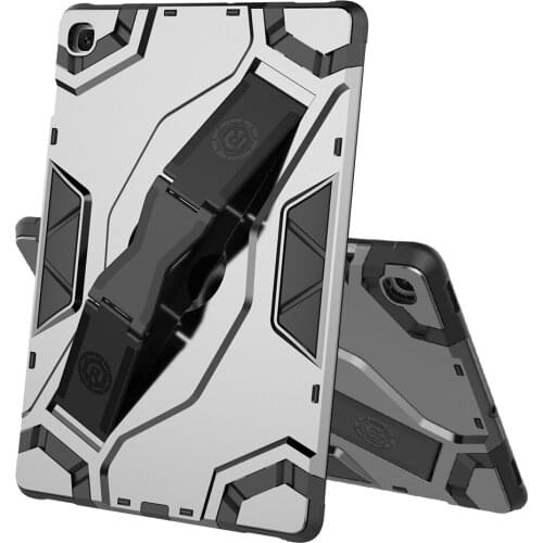 For Samsung Galaxy Tab S3 T820/A 10.5" T590 T595/S4 10.5" T830/S5e T720 Shockproof Armor Portable Hand Strap Stand Tablet Cover