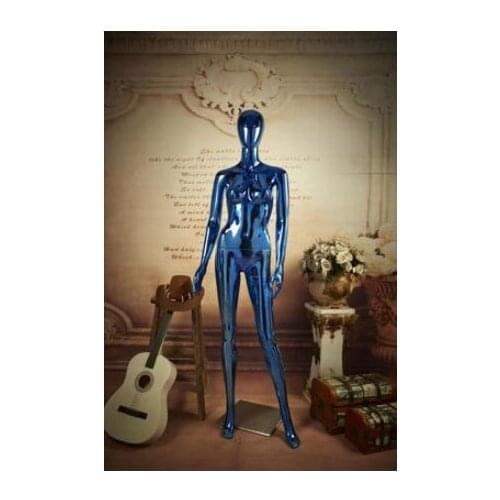 Electroplated Model Female Full Body Wedding Dress Model Personality Display Female Mannequin