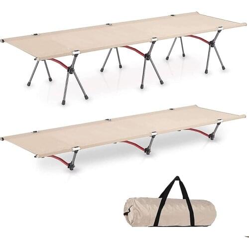 Outdoors Camping Bed Cotton Cover Ultralight Soft Portable Folding Cot Pad Tent Keep Warm Siesta Camping Mat