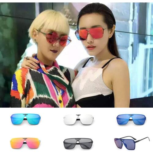 New Fashion Sunglasses Rimless Frame Eyeglasses UV400 Lens Mirrored Retro Designer Vintage Eyewear Oculos De Sol For Women