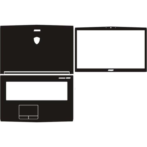 KH Laptop Sticker Skin Decals Cover Protector Guard for MSI GE72