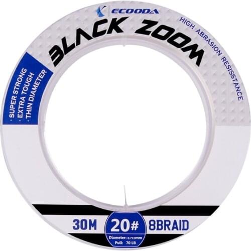 6#-30# Nylon Line 30m Fluorocarbon Fishing Line Multifilament Fishing Line Fly Fishing Line Black Pit Fishing Line Tackle Pesca