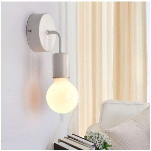 New Modern Lighting Lisa Single White Applique-Down Facing sconce
